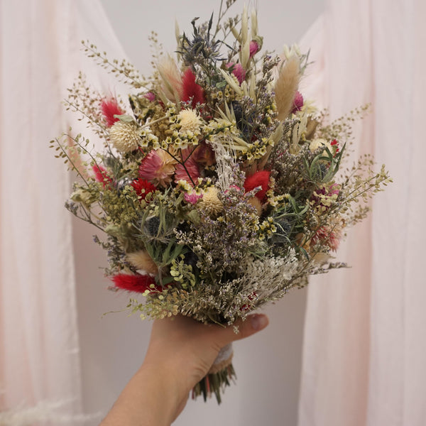 Bridal dried flower Bouquet , Dried Flower Arrangement ,Bridal Bouquet , Boho Decor